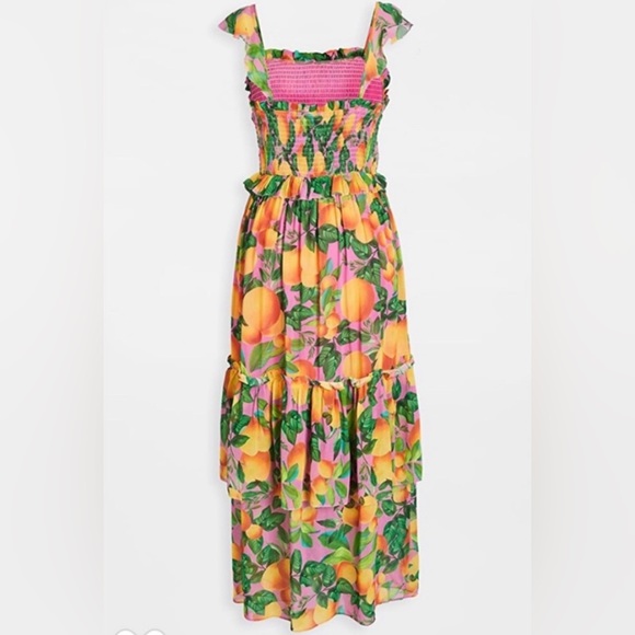 NWT Farm Rio Sunset Maxi Dress - Picture 6 of 7